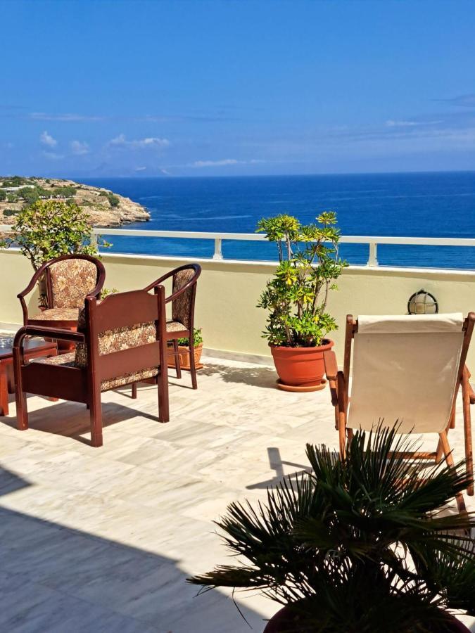Seaview Flora'S Luxury Apartment-300Meters From The Beach Réthymnon Extérieur photo