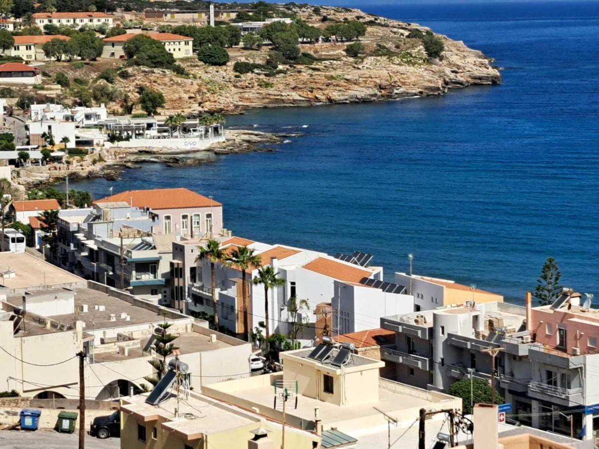 Seaview Flora'S Luxury Apartment-300Meters From The Beach Réthymnon Extérieur photo
