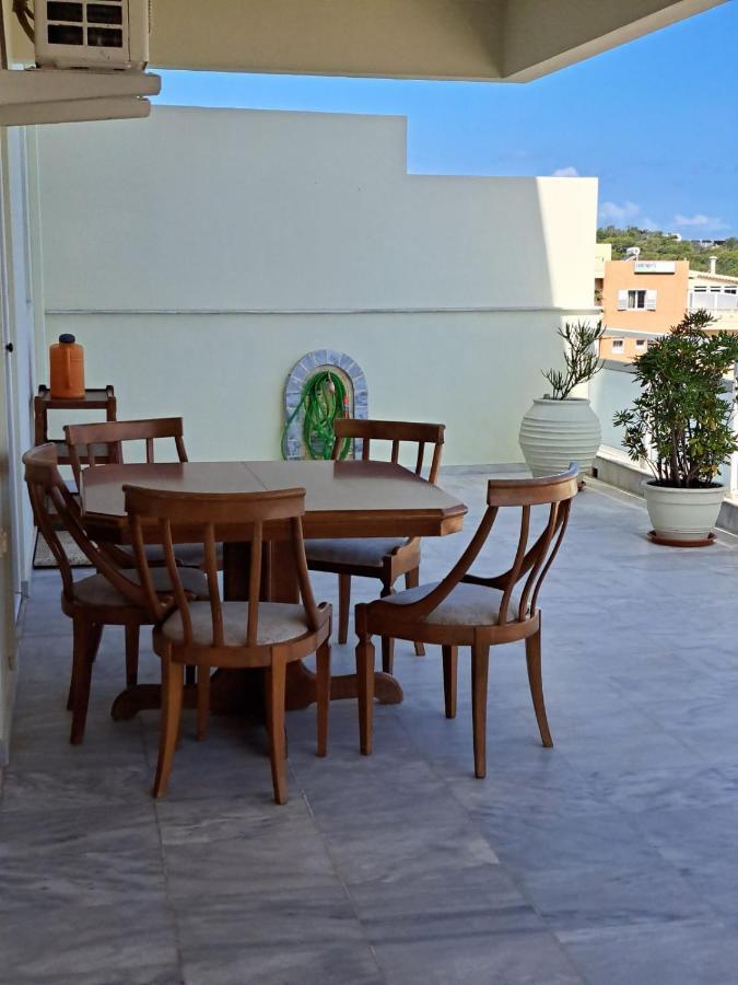Seaview Flora'S Luxury Apartment-300Meters From The Beach Réthymnon Extérieur photo