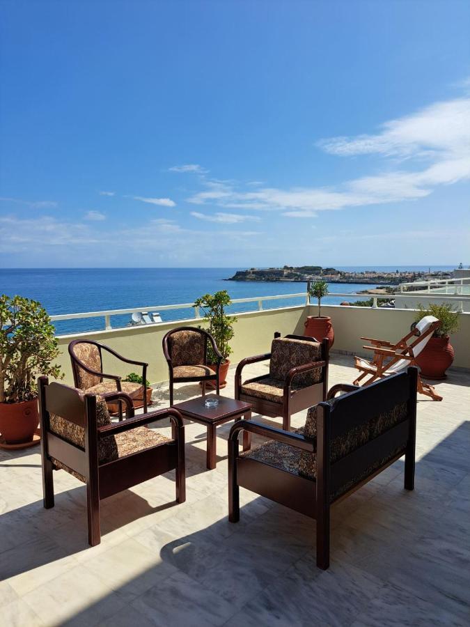 Seaview Flora'S Luxury Apartment-300Meters From The Beach Réthymnon Extérieur photo