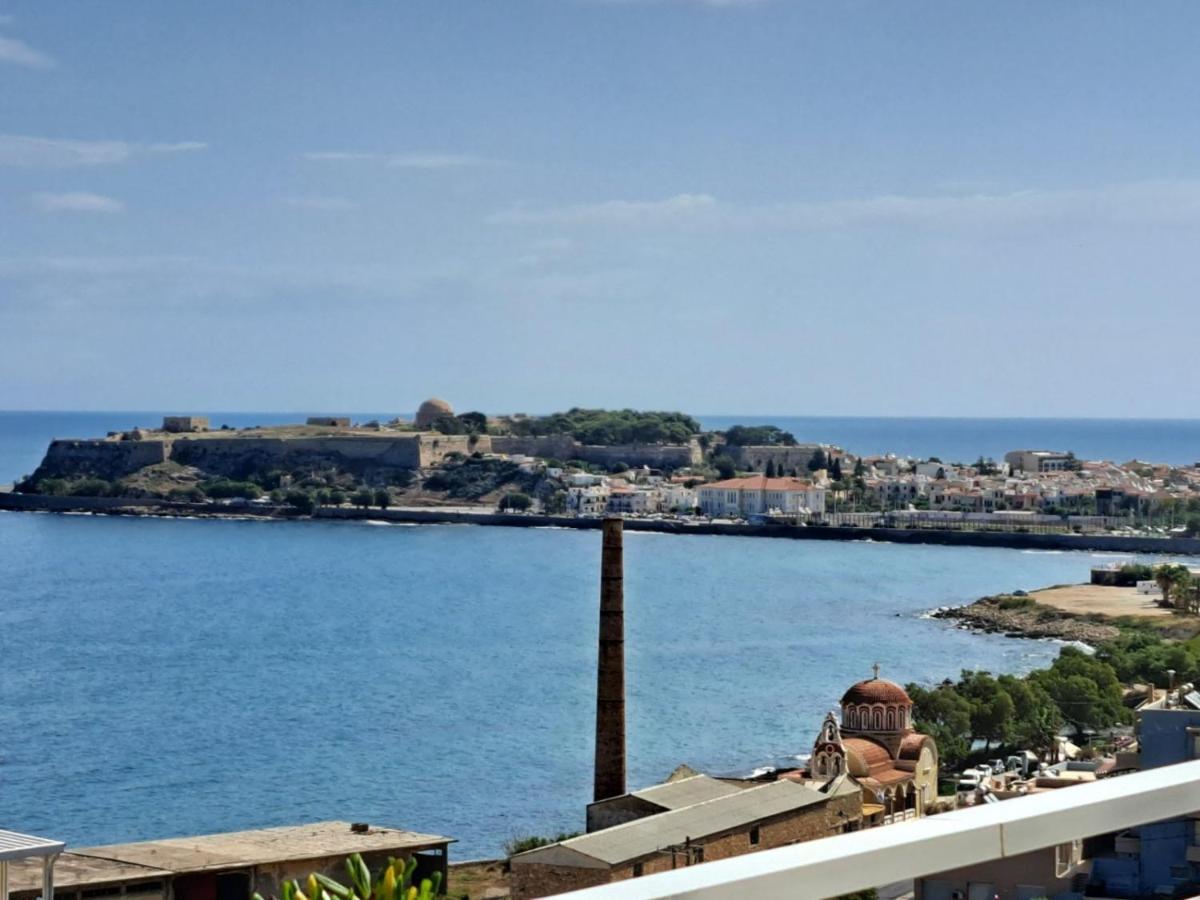 Seaview Flora'S Luxury Apartment-300Meters From The Beach Réthymnon Extérieur photo