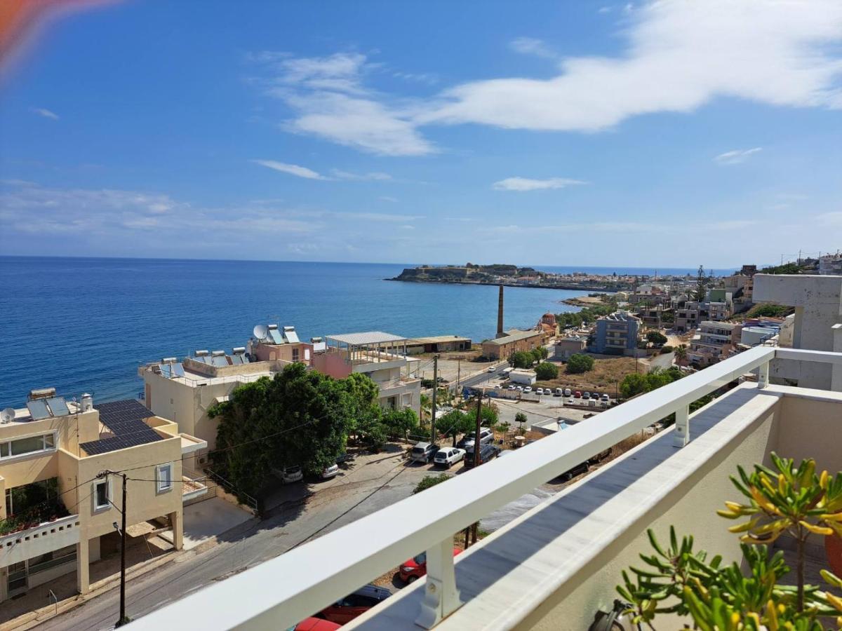 Seaview Flora'S Luxury Apartment-300Meters From The Beach Réthymnon Extérieur photo